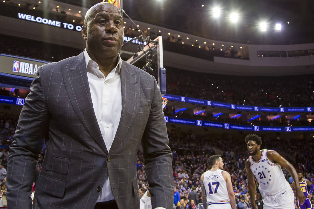 Magic Johnson suddenly ventures down as Los Angeles Lakers president of basketball activities