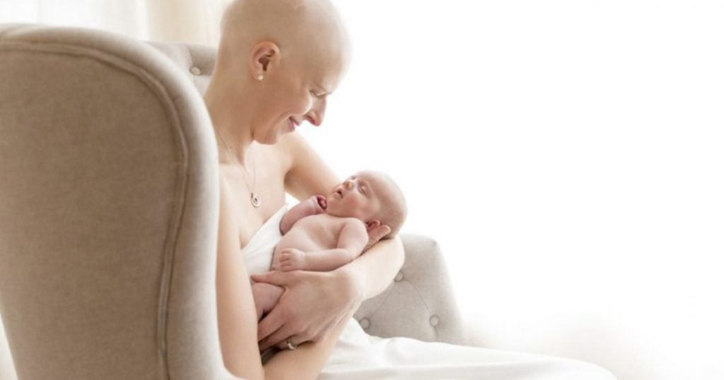 Cancer patient Mom