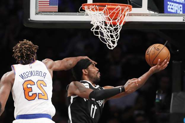 As Nets tweak Knicks in chippy issue , Kyrie Irving Grow up gloat