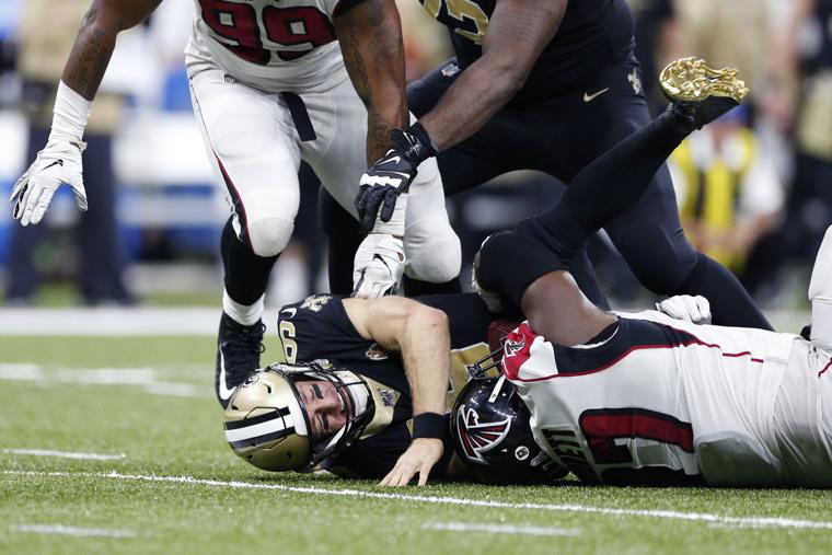 Cautious penalties , Saints Sunk by Dormant Offense