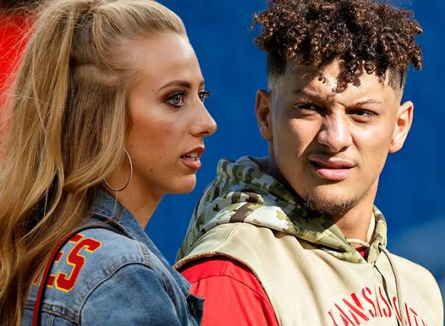 At Gillette Stadium Patrick Mahomes’ sweethearts Brittany Matthews says she was irritated by Pats fans