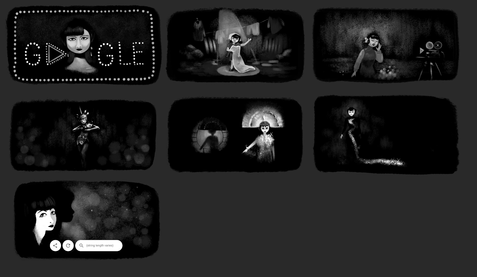 Google Doodle Celebrates  the ” Anna May Wong “