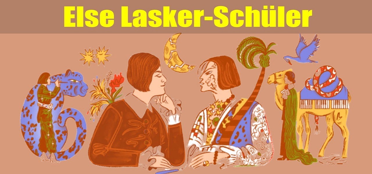 Google Doodle Celebrtates The Else Lasker-Schüler