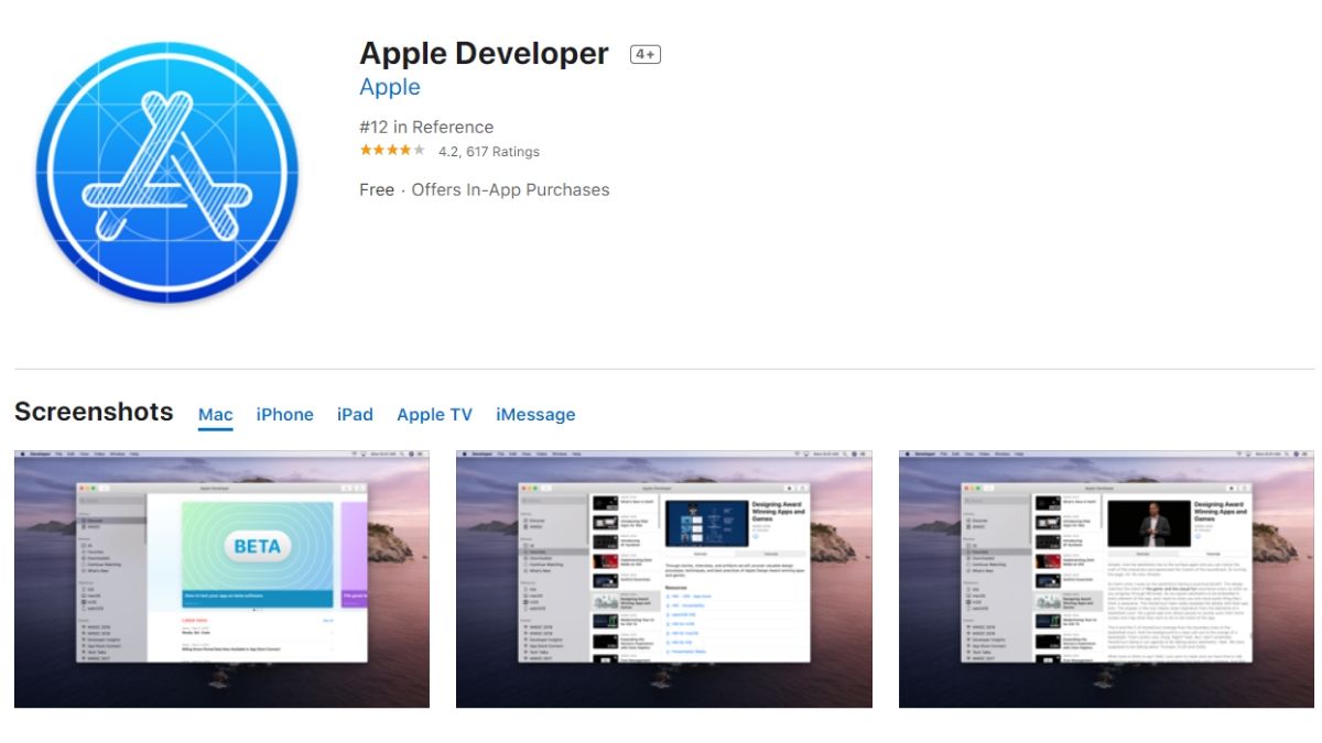 Apple’s discharges Mac version of its developer app just ahead of WWDC