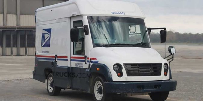 USPS reveals new smooth looking mail trucks