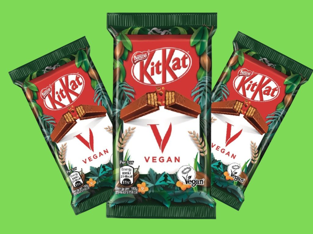 Nestle appearing first vegan KitKat bar in 2021