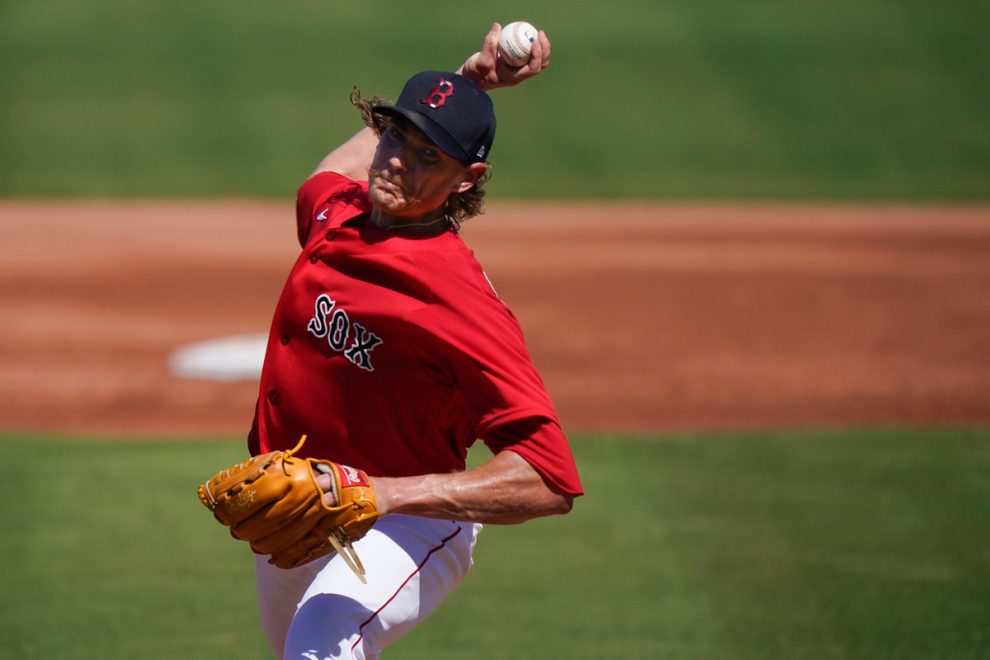 Boston Red Sox pitcher Garrett Richards profits by new mercy rule in first spring training commencement