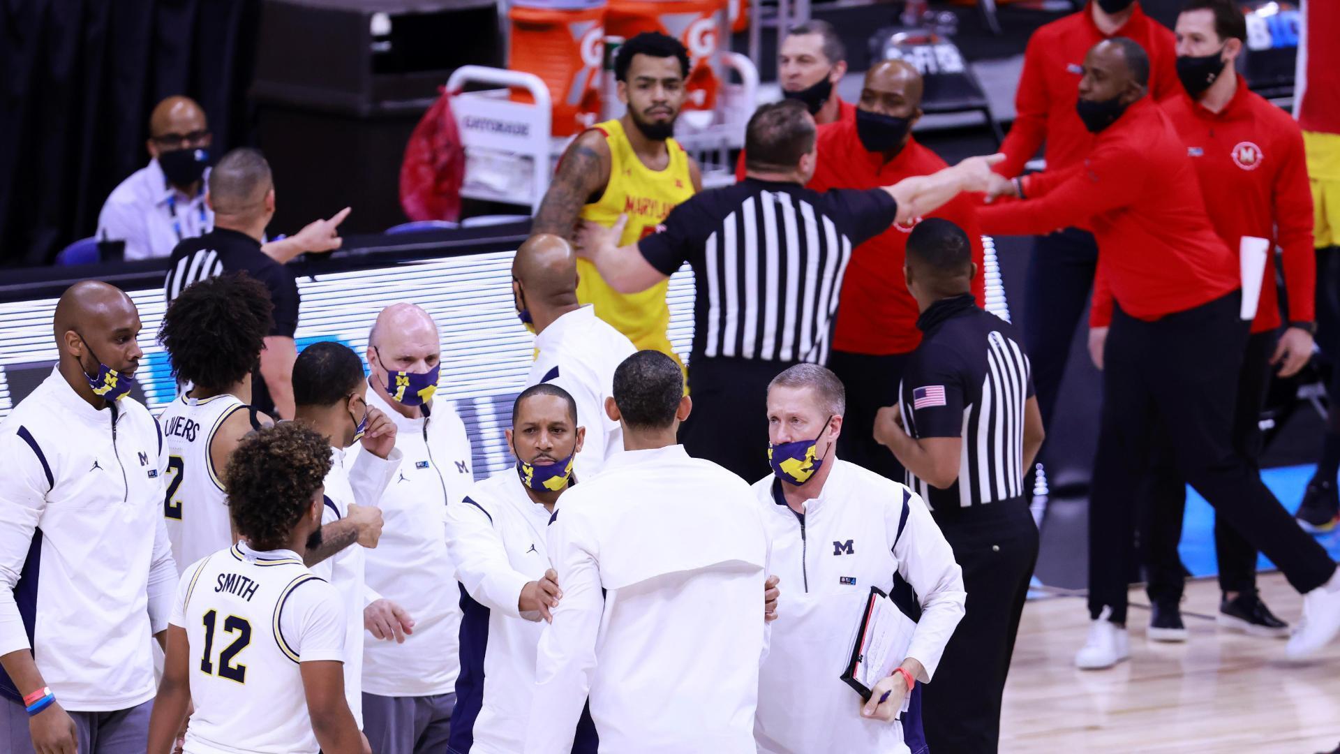 Michigan men’s basketball mentor Juwan Howard shot out in the wake of shouting match with Maryland’s Mark Turgeon