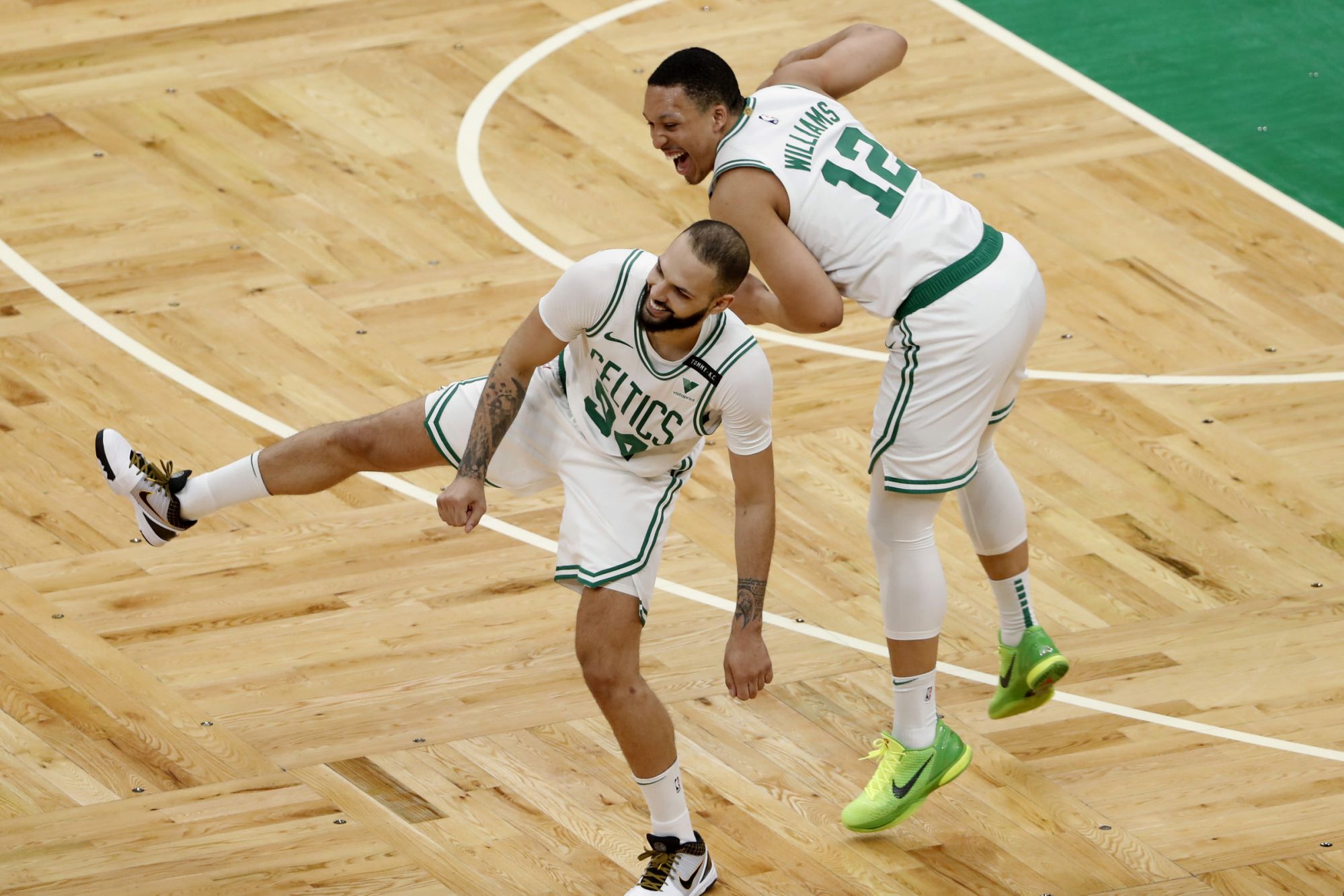 Fournier is the second Boston Celtic in 25 seasons to achieve this accomplishment