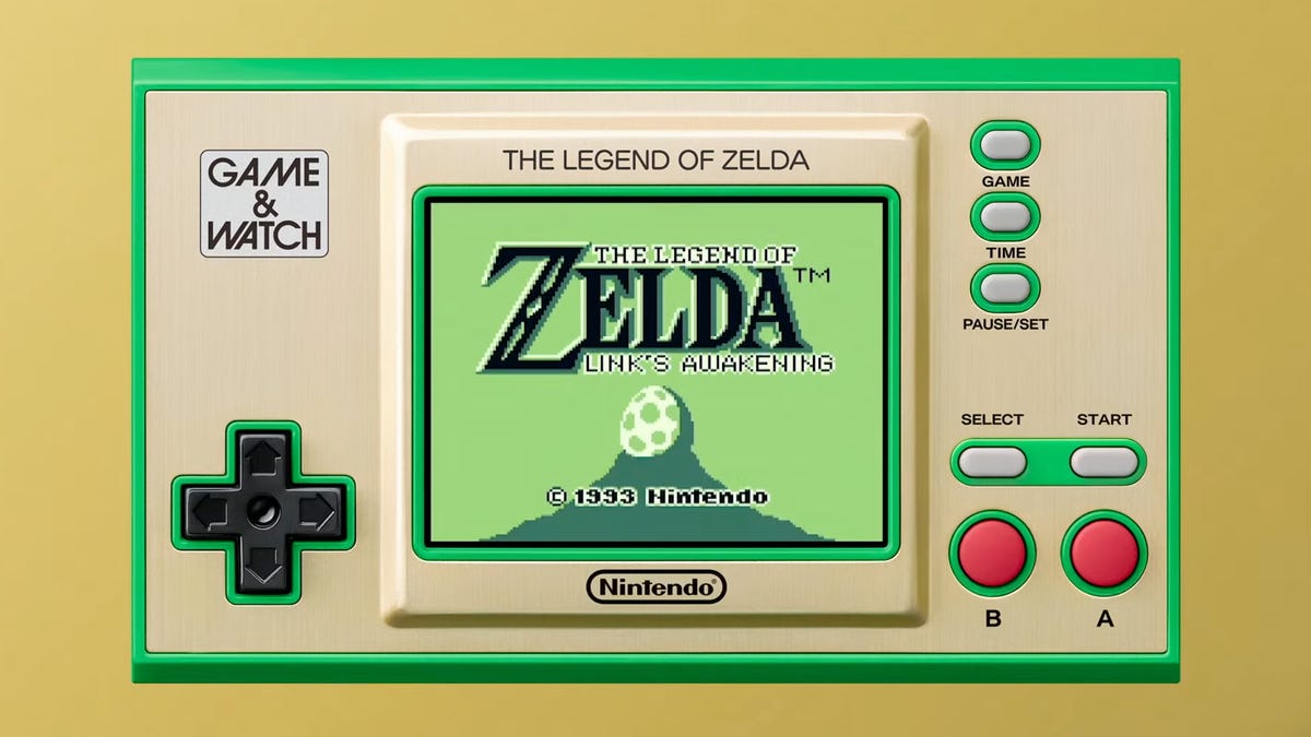 Nintendo is releasing a Zelda-themed Game and Watch handheld