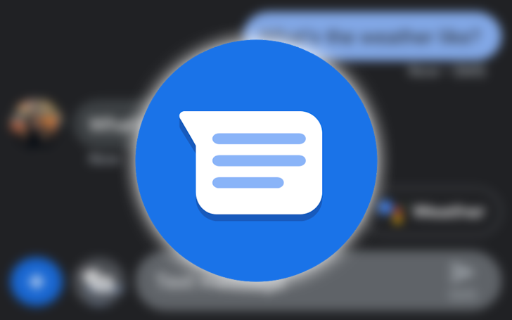 Google Messages currently allows you to change font size in conversation threads