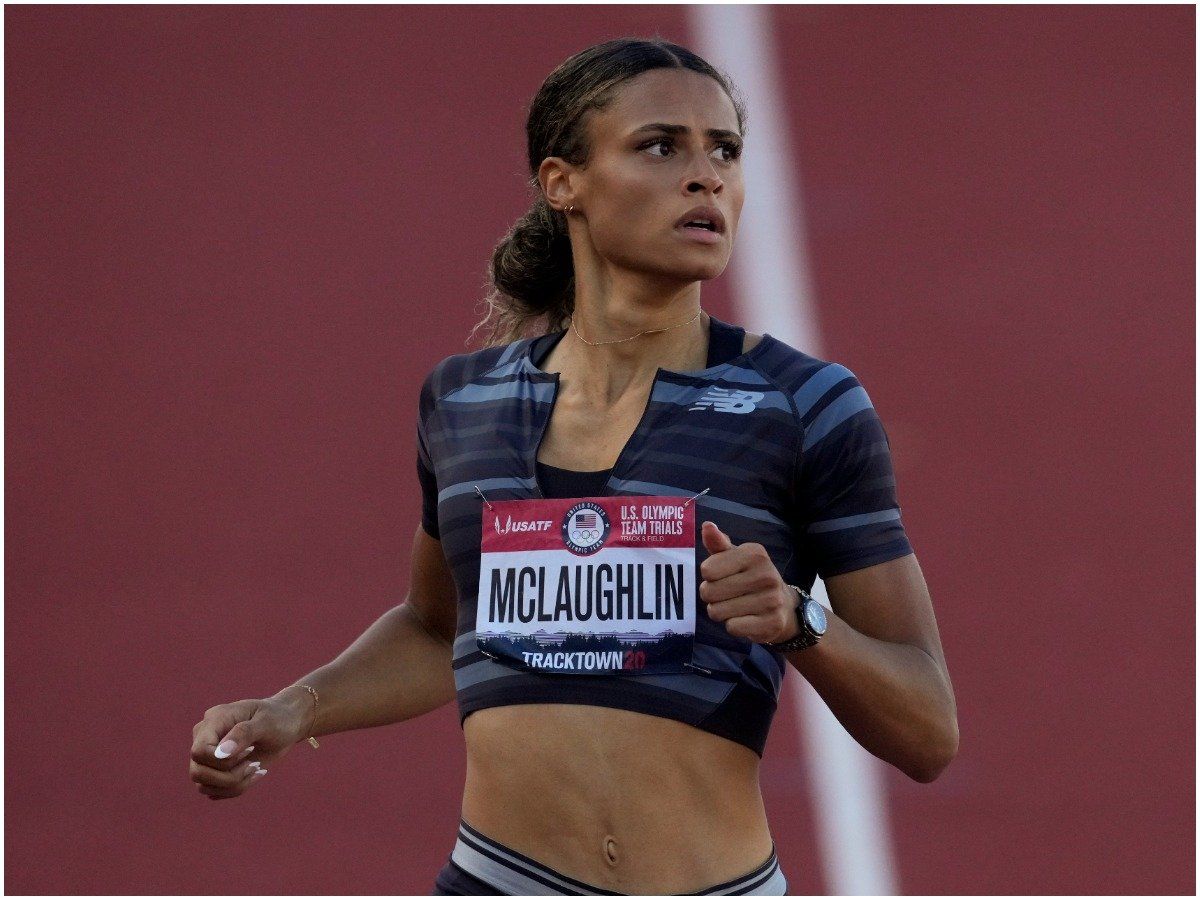 Sydney McLaughlin demolishes women’s 400m hurdles world record in a day of record heat