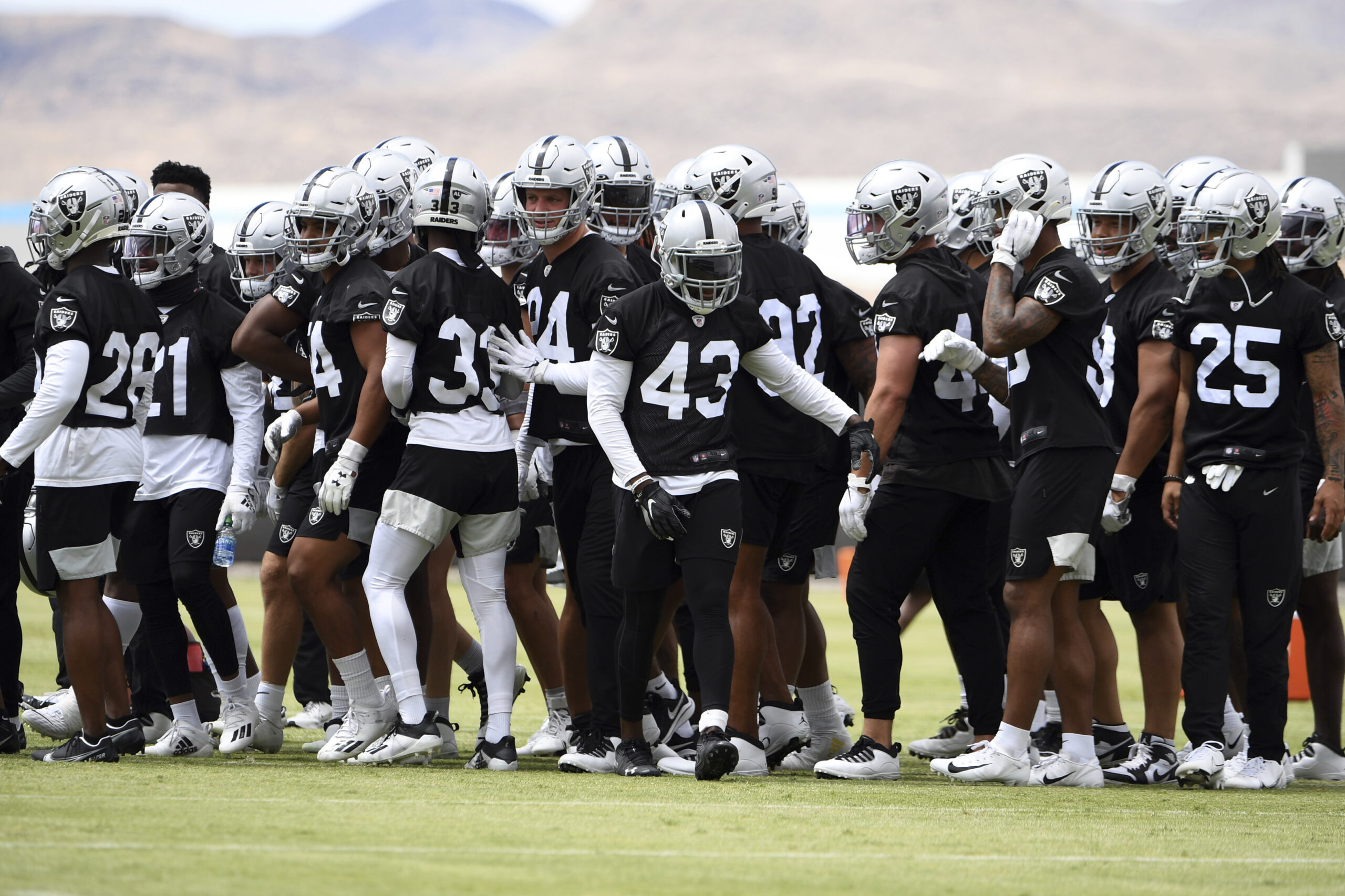 Raiders have each mentor immunized, more inoculated players than most teams
