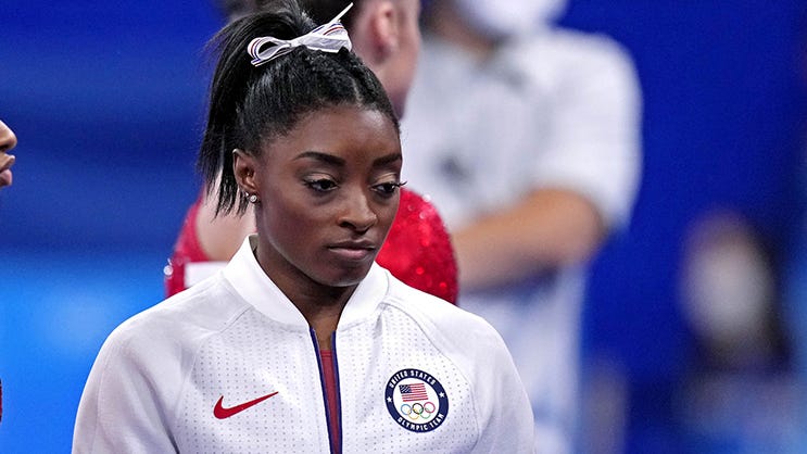 Simone Biles withdraws from team final at Tokyo Olympics