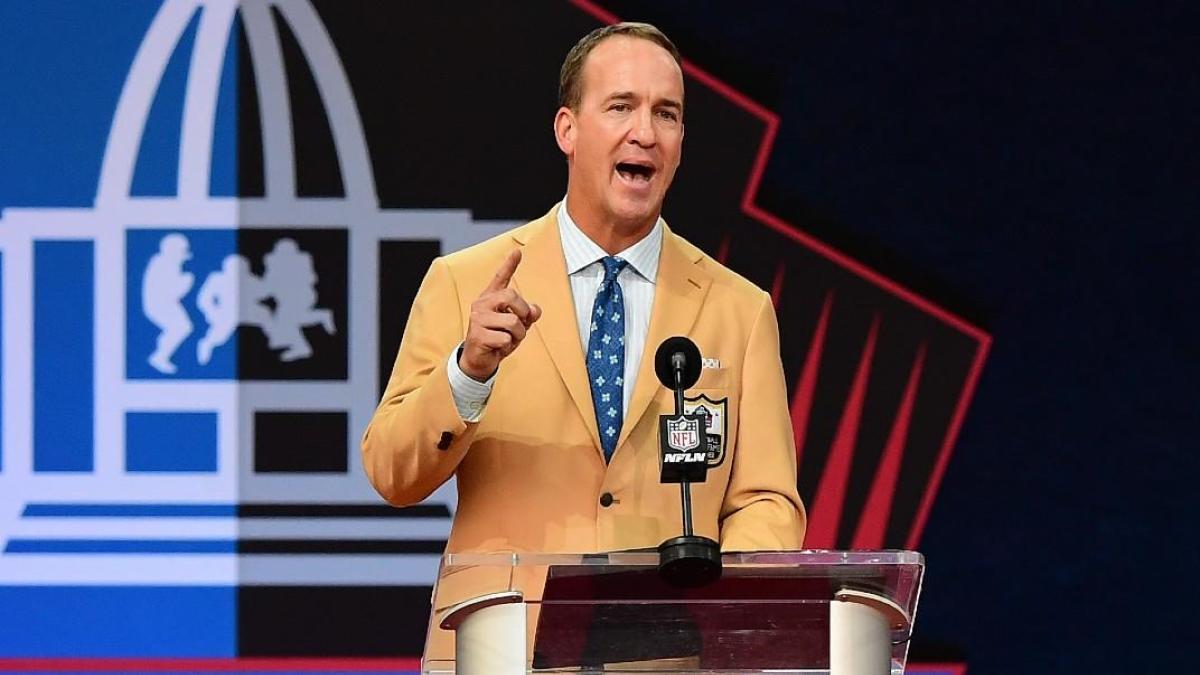 Peyton Manning leds Pro Football Hall of Fame Class of 2021 in a ceremony
