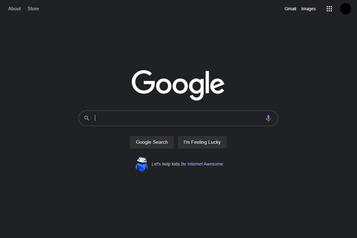 Google is finally bring dark mode for Search on desktop