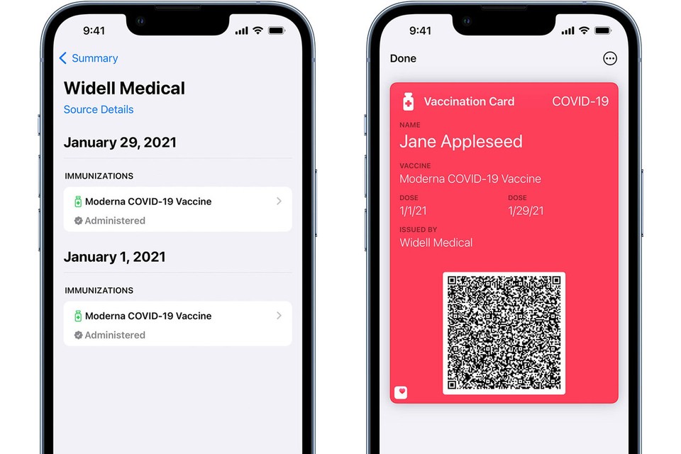 Apple is bringing verifiable COVID-19 vaccination cards to Wallet