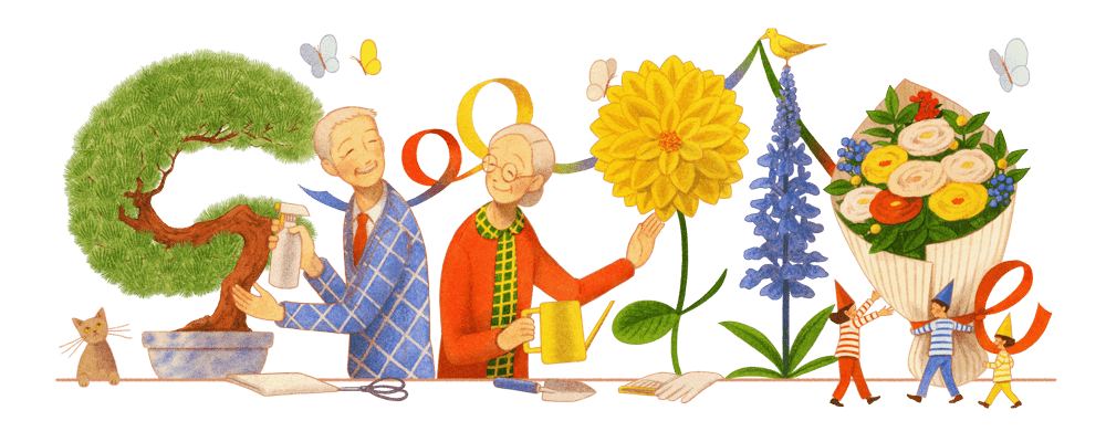 Google doodle celebrates ‘Respect the Aged Day’ in Japan