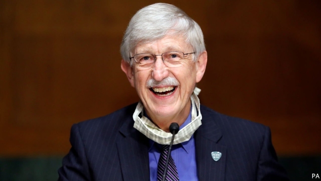 Francis Collins, the director of NIH, will resign by end of 2021