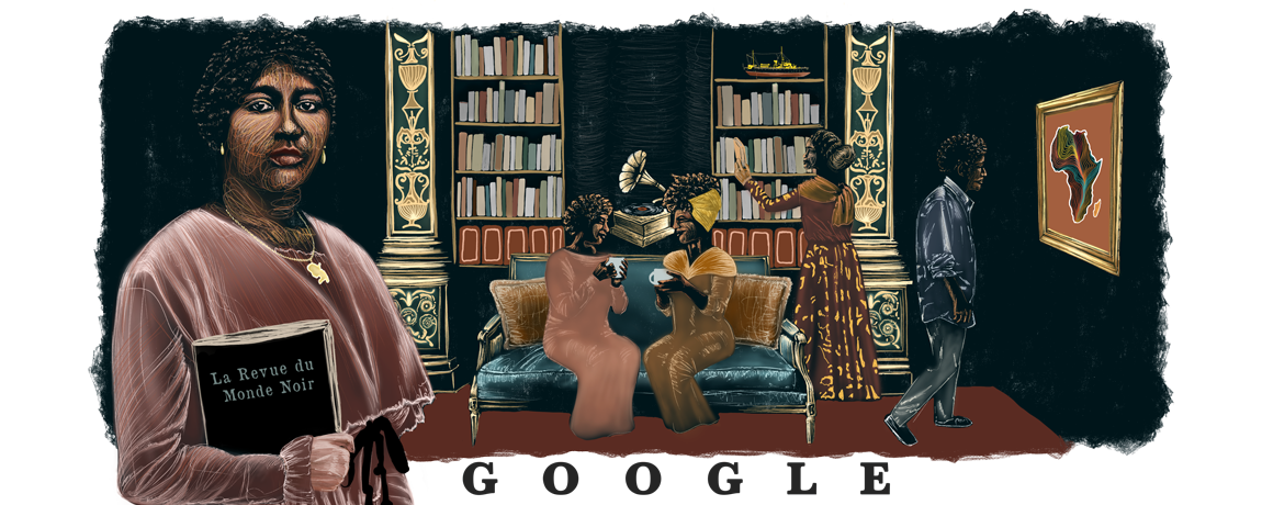Google doodle celebrates 125th birthday of Martinican-French author ‘Paulette Nardal’