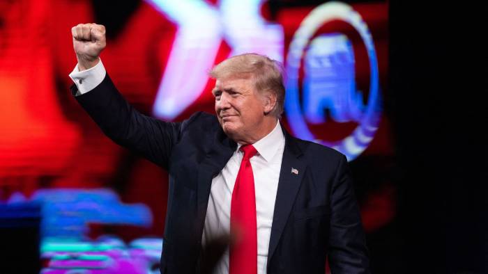 Trump wins GOP presidential nomination straw poll at CPAC in 2024, with DeSantis coming in second