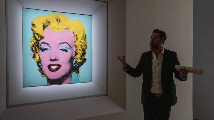 Andy Warhol’s iconic Marilyn Monroe portraits becomes most expensive 20th-century artwork