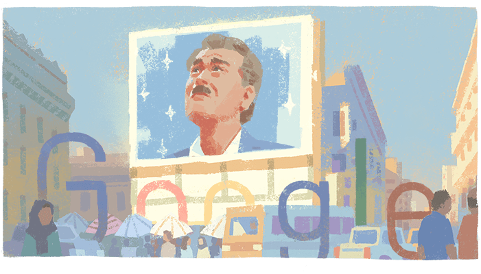 Mahmoud Abdel Aziz: Google doodle celebrates 76th birthday of Egyptian mobile and television actor