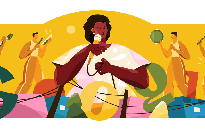 Jovelina Pérola Negra: Google doodle celebrates 78th Birthday of Brazilian samba singer and songwriter