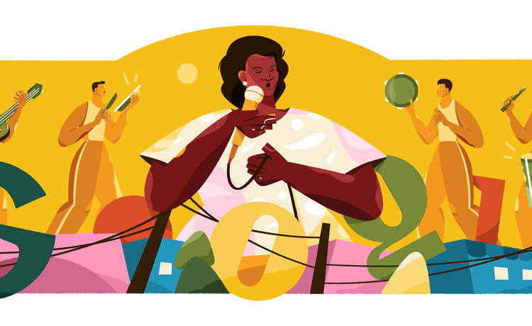 Jovelina Pérola Negra: Google doodle celebrates 78th Birthday of Brazilian samba singer and songwriter
