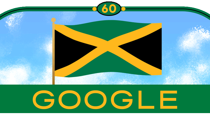 Google doodle celebrates Jamaica’s 60th Independence Day