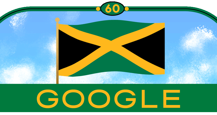 Google doodle celebrates Jamaica’s 60th Independence Day
