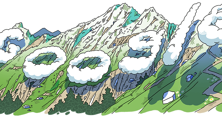 Google doodle celebrates Japan’s Mountain Day