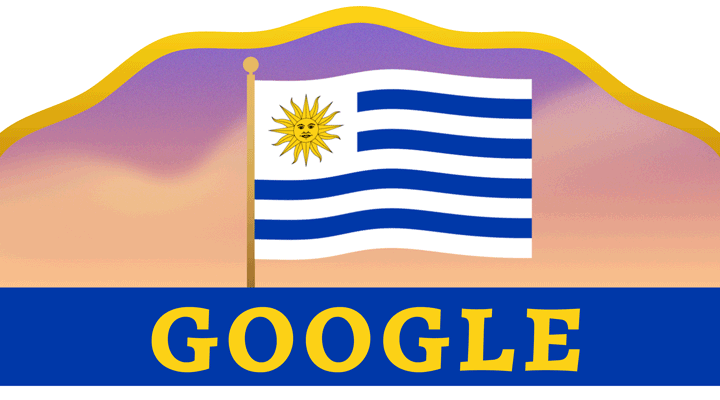 Google doodle celebrates Uruguay’s National Day