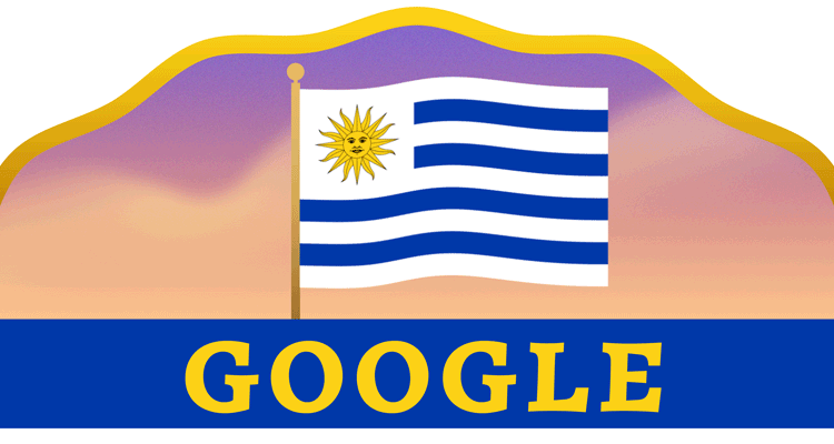 Google doodle celebrates Uruguay’s National Day