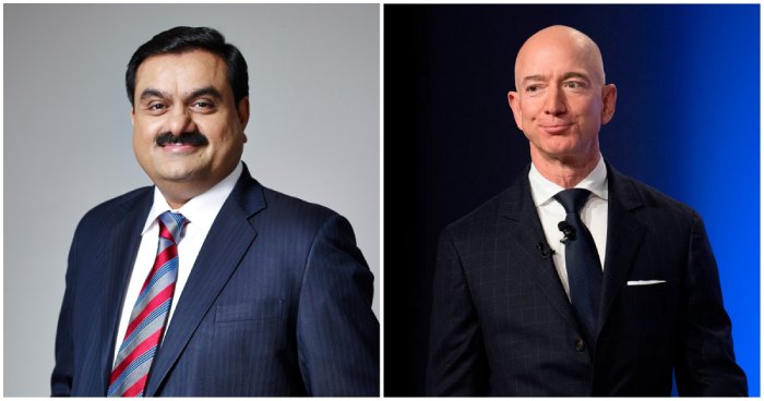 Jeff Bezos was just replaced as the second-richest person in the world by an Indian tycoon