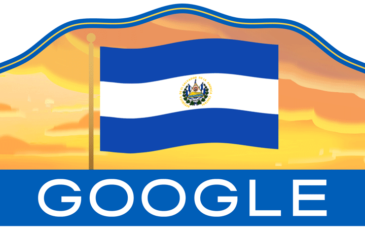 Google doodle celebrates El Salvador’s Independence Day
