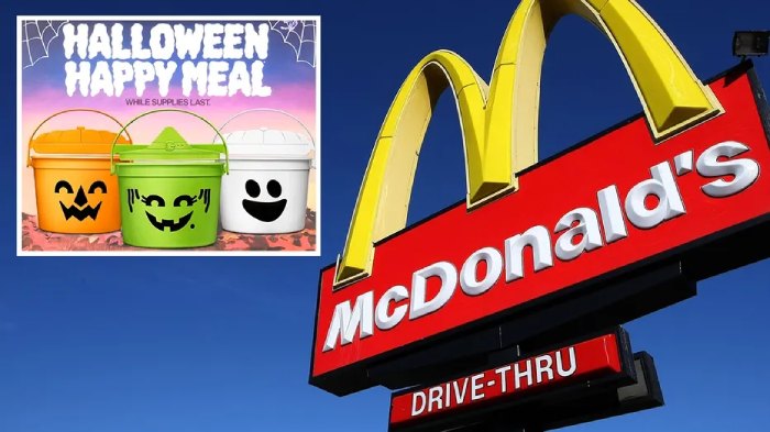 McDonald’s has declared the return of its Halloween pails, just in time for trick-or-treating