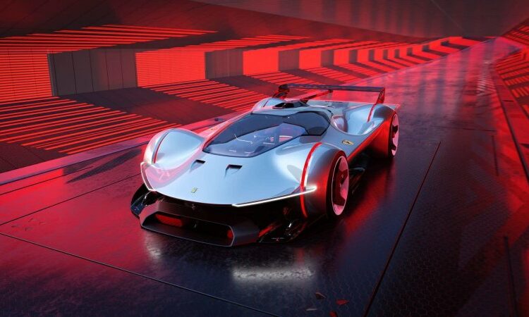 On December 23rd, Ferrari’s Vision hybrid race car debuts in “Gran Turismo 7”