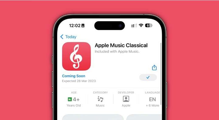 Apple Music Classical is now available for download on App Store