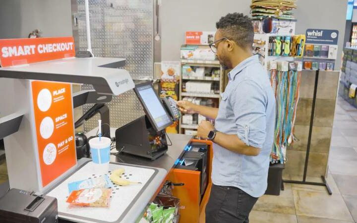 Recently, self-checkout devices have started to request suggestions from clients