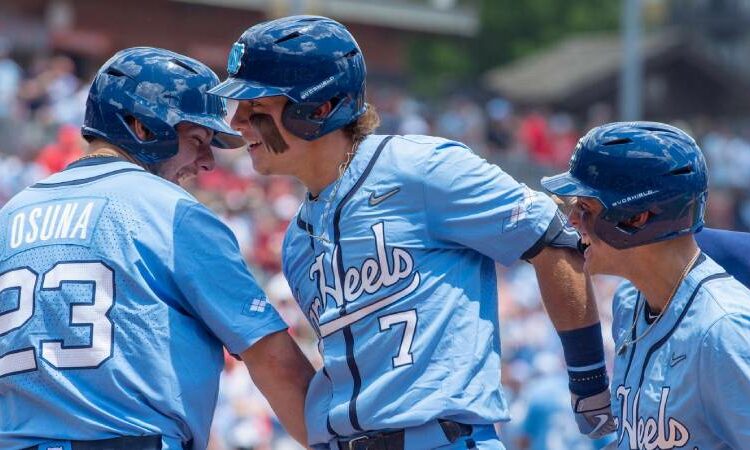 UNC plays in Indiana State’s regional for the NCAA baseball tournament