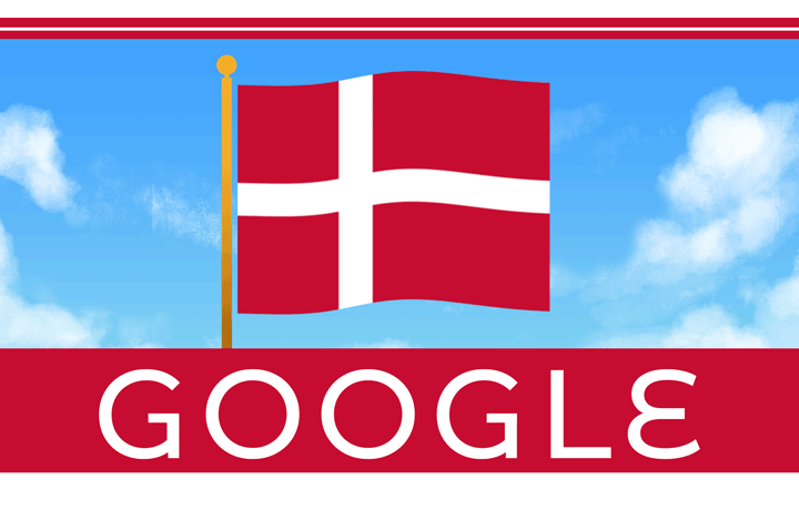 Google doodle celebrates the Denmark Constitution Day