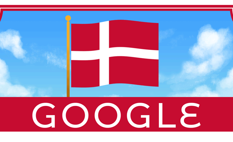 Google doodle celebrates the Denmark Constitution Day