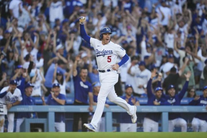 Freddie Freeman, a star of the Los Angeles Dodgers, gets his 2,000th career hit