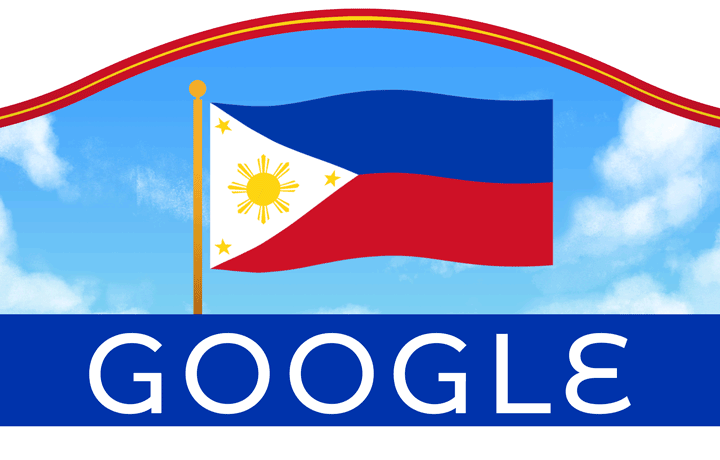 Google doodle celebrates the Philippines Independence Day