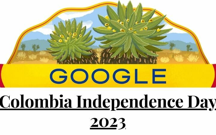Google doodle celebrates the Colombia’s Independence Day