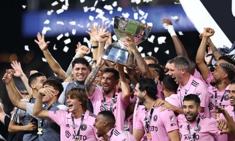 Inter Miami wins the Final Leagues Cup after a Messi scores