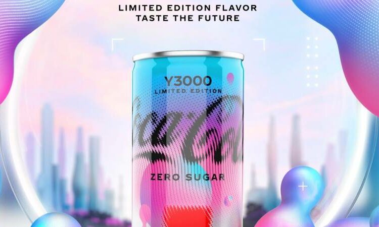 Coca-Cola’s newest flavour, the “future soda” Y3000, was developed using AI