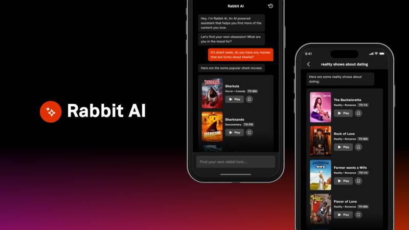Tubi launches ChatGPT-4 powered “Rabbit AI” content discovery tool
