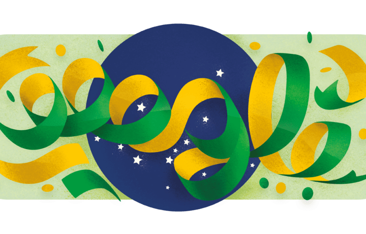 Google doodle celebrates the Brazil’s Independence Day